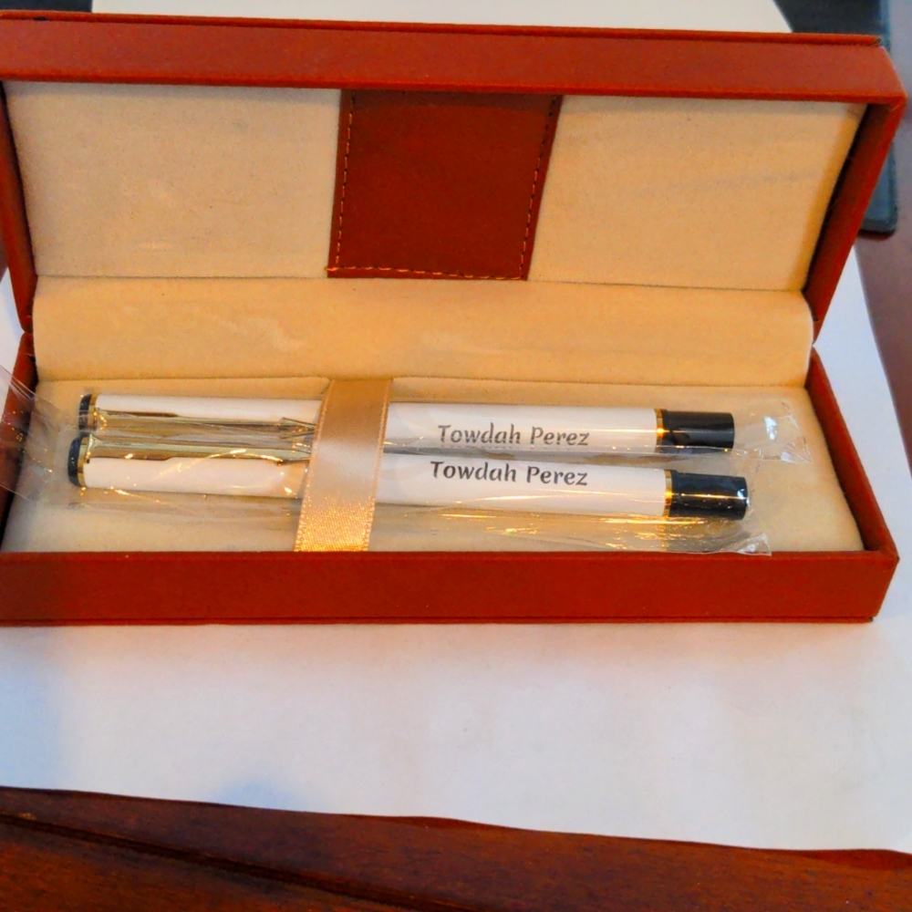 Ball point pens - Towdah Perez.  NWT